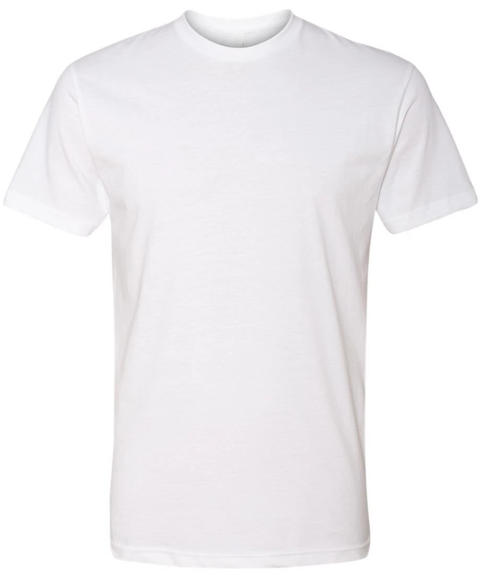 White Premium Soft Cotton Unisex T-Shirt